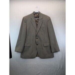 Brooks Brothers "346" Sport Coat Mens 42R Brown Wool Stretch Fit Jacket
